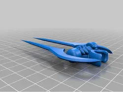 Tinkercad skeleton energy sword