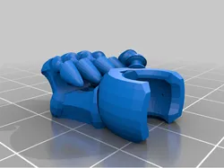 Tinkercad skeleton fist