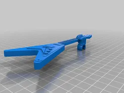 Tinkercad skeleton Flying V
