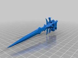 Tinkercad skeleton Frostmourne