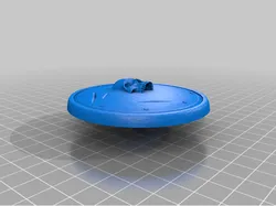 Tinkercad skeleton skull shield