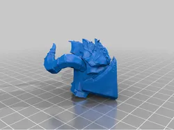 Tinkercad skeleton wow helm