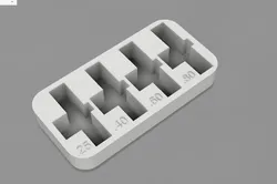 Tray for aftermarket AD5M/AD5M Pro Nozzles