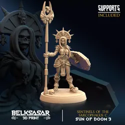 Warrior Sentinels of the Sarcophagus C 3D print model