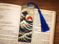 Bookmark - The Great Wave - Hokusai - HueForge