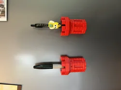 Castle Turret Pen Holder | Fridge Magnet