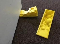 cheese door stop soft edges