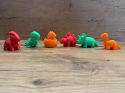 Cute Dino Miniatures – Set 2 of 2