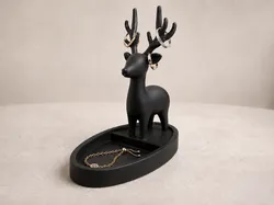 Deer Jewelry Holder with Tray