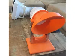 Fume Fan with filter, hose and LED