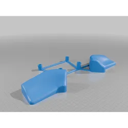 glove80 spacer, tenting, mount and armrest