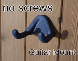 Guitar Wall Mount Hanger - Hidden Screws
