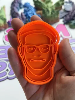 Josef Prusa Face cookie cutter + stamp