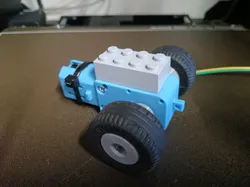 LEGO wheel axle
