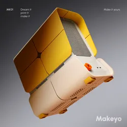 PC case mini ITX, micro ATX & ATX design by Makeyo