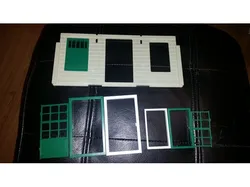 Playmobil 1976 Western building (3422, 3423, 3424 etc.) door frame