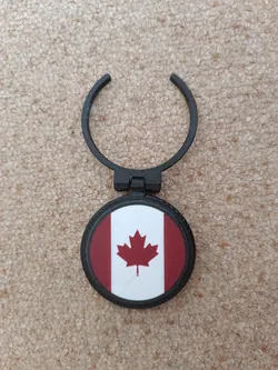 removable Canada emblem to lid metal cans (0,5L & 0,33L)