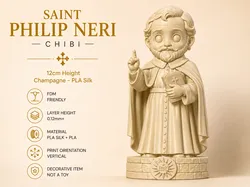 Saint Philip Neri Chibi-style