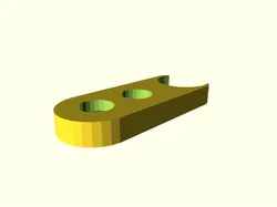 Server rack filament bracket