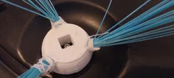 Side brush hub for the Create LS-23 vacuum robot