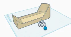 Small table top bowling