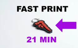 Supernatural Mark of Cain keychain
