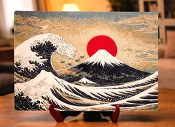 The Great Wave - Hokusai - HueForge