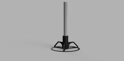 Threaded Rod Positioner for Concrete Casting