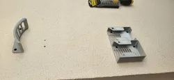 Wall mount for a headlamp gadget
