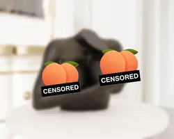 Woman Kissing Breast