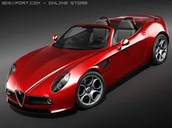 Alfa Romeo 8c Spider