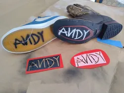 Andys Shoe Stencil