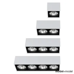 artemide architectural nothing ceiling spotlights collection