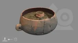 Conjunto de recipientes cerámicos