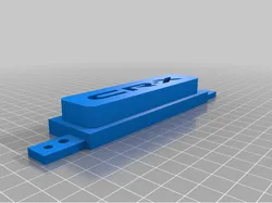 CRX Clock Block off Plate