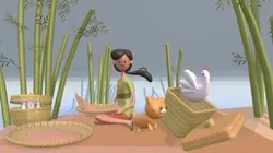 Exciting moment with pets