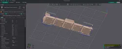 Gridfinity Scissor Holder (Remix, repaired original model, and rebased with magnet holes added to all 5 bins)