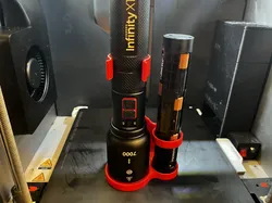 Infinity X1 Torch and Battery Wall Mount - Free 3D Print Model