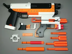 Masterkey -- X-Shot Micro 2 Reshell -- Picatinny-- MEGA Dart -- 3x/2x/1x Short Dart or Elite