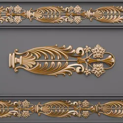 Mk Trim Ornament Vol7 18 3D model