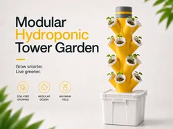 Modular Hydroponic Tower Garden