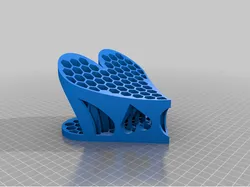 Pen, Pencil, Brush holder / stand heart