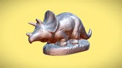 Plastic TRICERATOPS SCAN