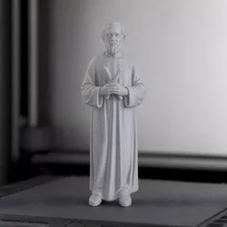 Saint Blaise 3D Print Model 3D print model