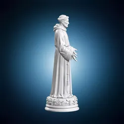 Saint Francis of Assisi 3D Print Model 3D print model