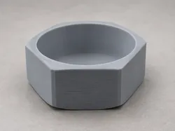 Schale Schraubenkopfform / Shell screw head shape