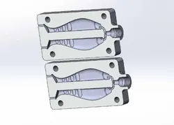Soft Bait Injection Mold – 2 Fish Lures