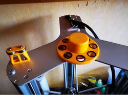 Spulentellerauflage und Adapter 75mm für Vertex K8800