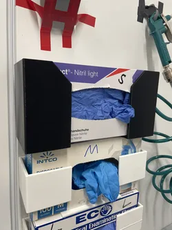 Two Part Glove Box Holder