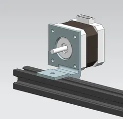 2020 Nema 17 motor mount